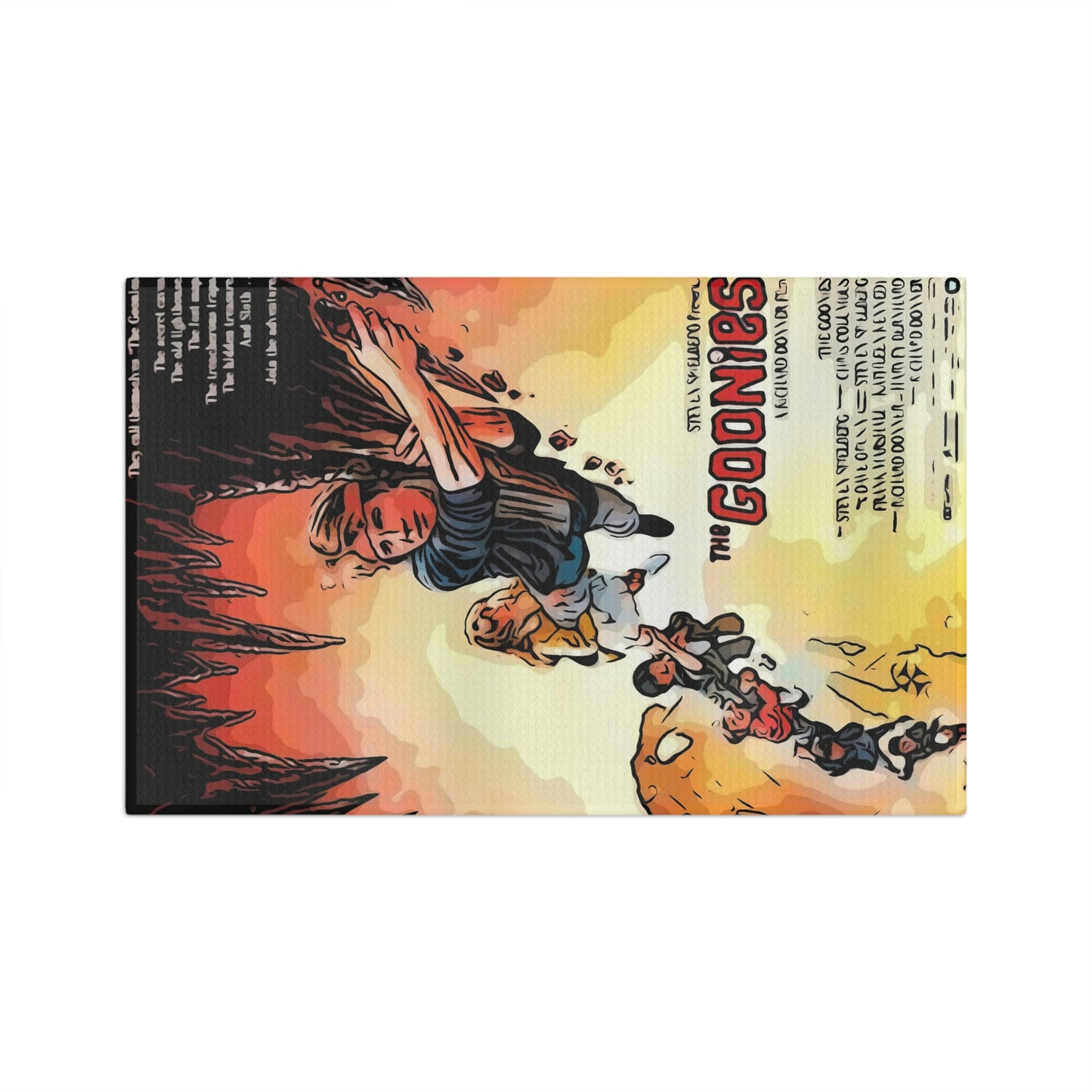 Soft Tea Towel ~ The Goonies ~ Movie Poster