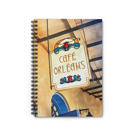 Spiral Notebook - Disneyland Cafe Orleans