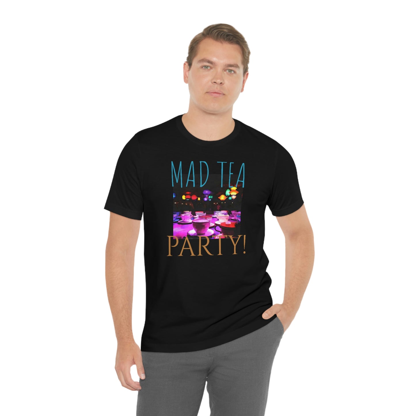 Unisex Jersey Short Sleeve Tee TEA CUPS