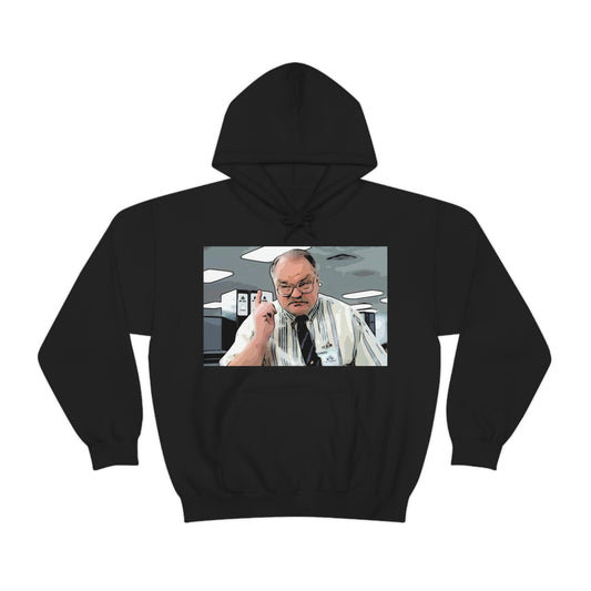 unisex heavy blend hooded sweatshirt Office Space ~ Tom
