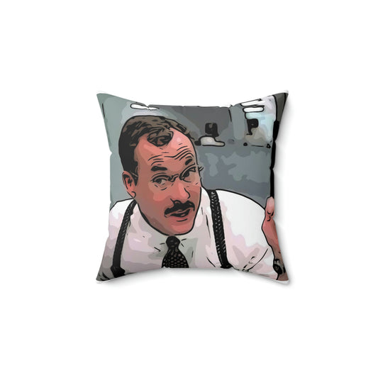 Spun Polyester Square Pillow ~Office Space ~ The Bobs ~