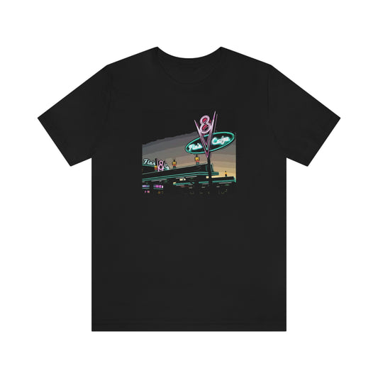 Unisex Jersey Short Sleeve Tee DISNEYLAND FLO'S V8