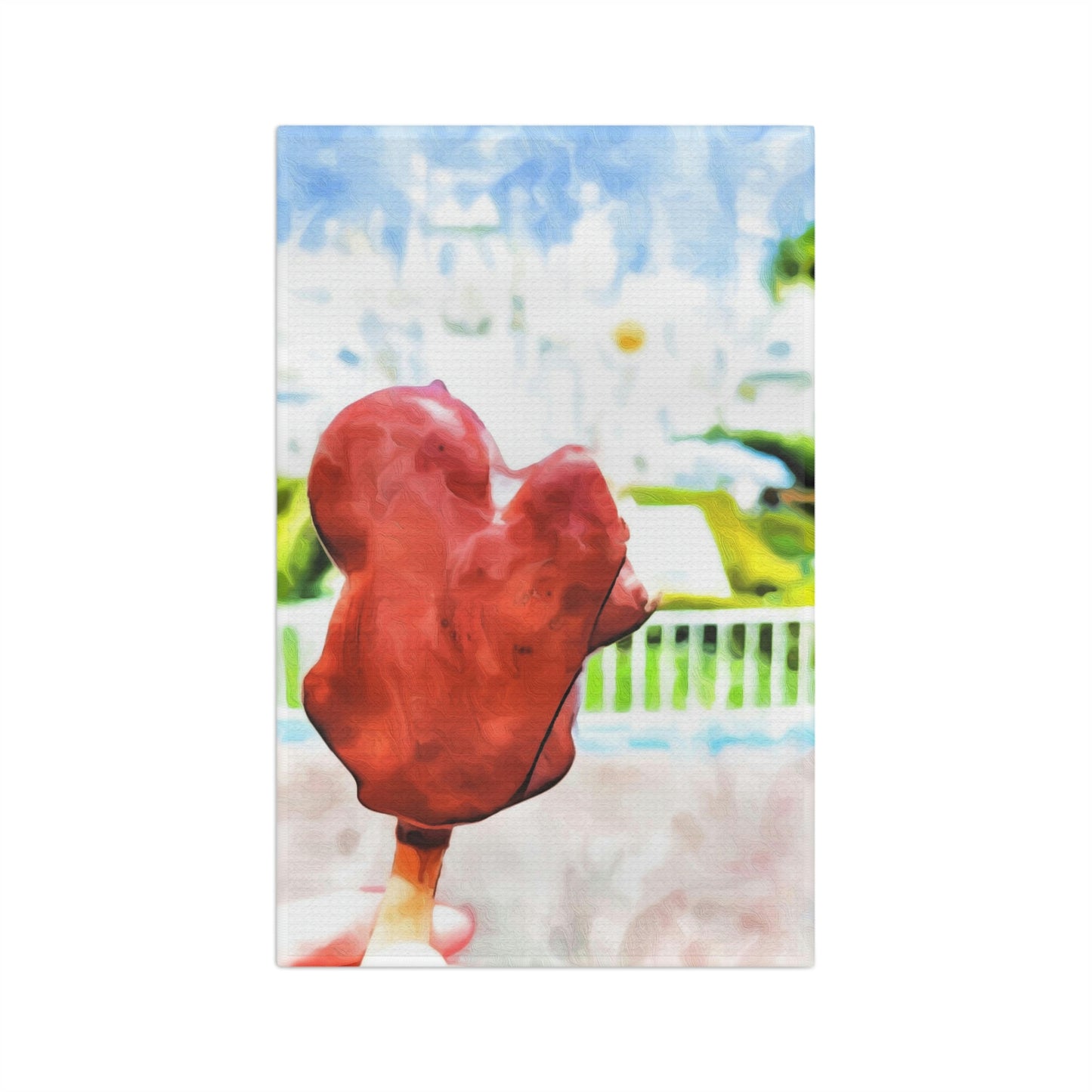 Soft Tea Towel Disneyland ~ Foodie ~ Mickey Ice Cream ~