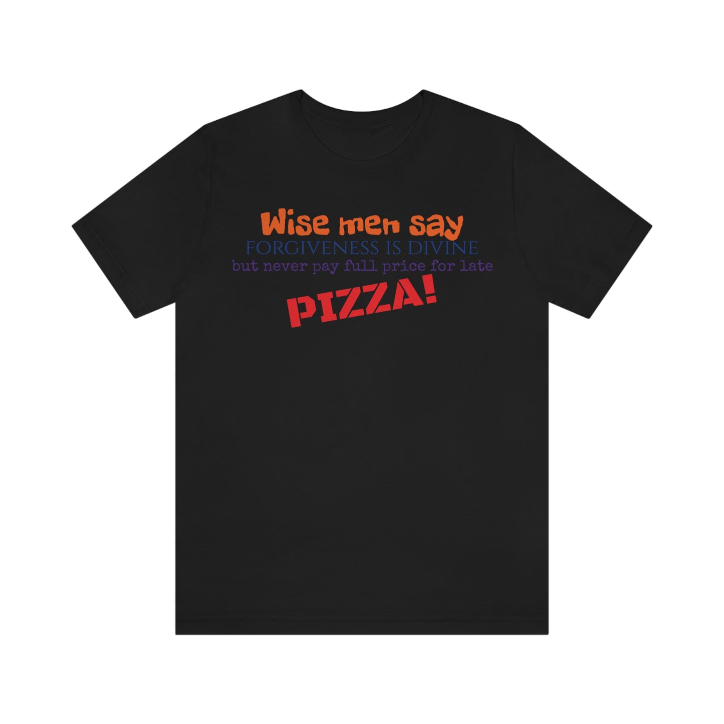 Unisex Jersey Short Sleeve Tee TMNT~Wise Men Say~