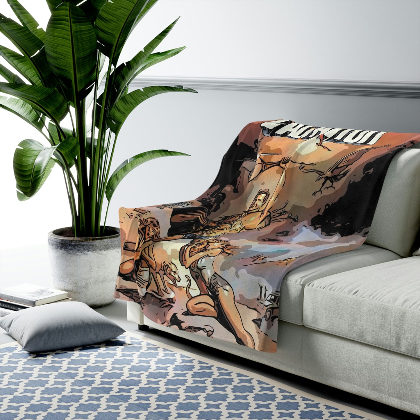 Velveteen Plush Blanket Vacation Movie Poster