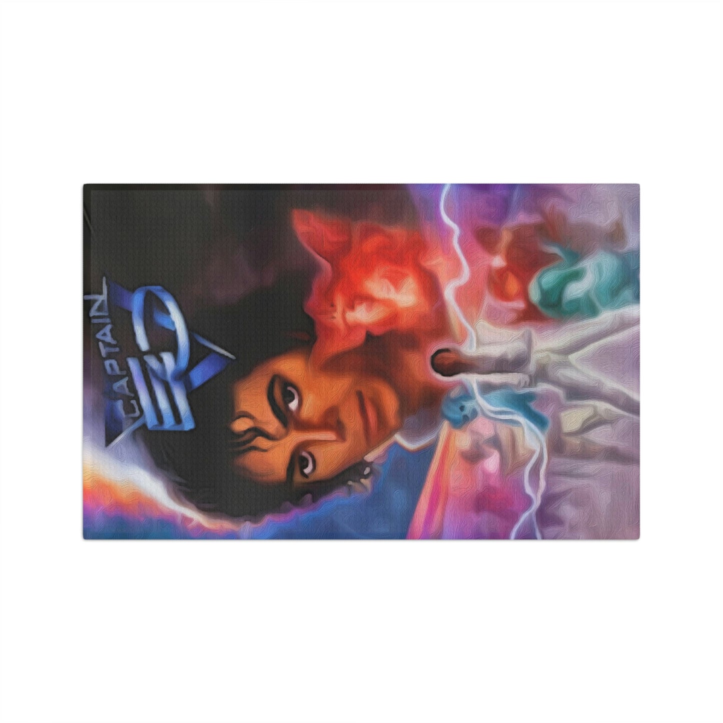 Soft Tea Towel Disneyland ~ Caption EO ~ Ride Show ~ Retro