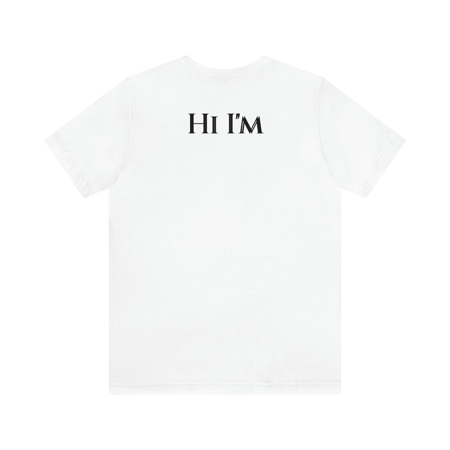 Unisex Jersey Short Sleeve Tee Finding Nemo - Hi i'm dory!