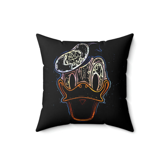 Spun Polyester Square Pillow Disney Donald Duck