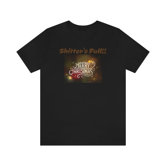 Unisex Jersey Short Sleeve Tee Christmas Vacation Shitter's full