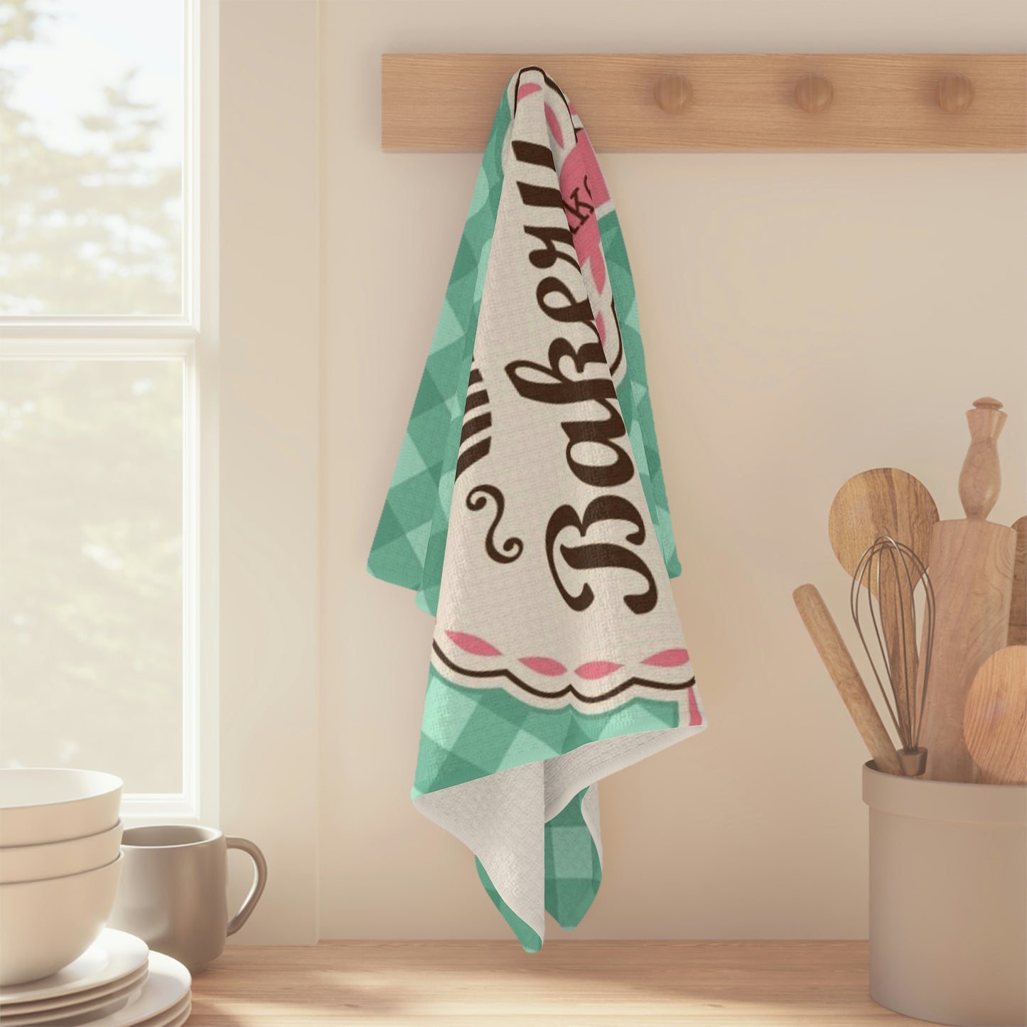 Soft Tea Towel cupcake Bakery