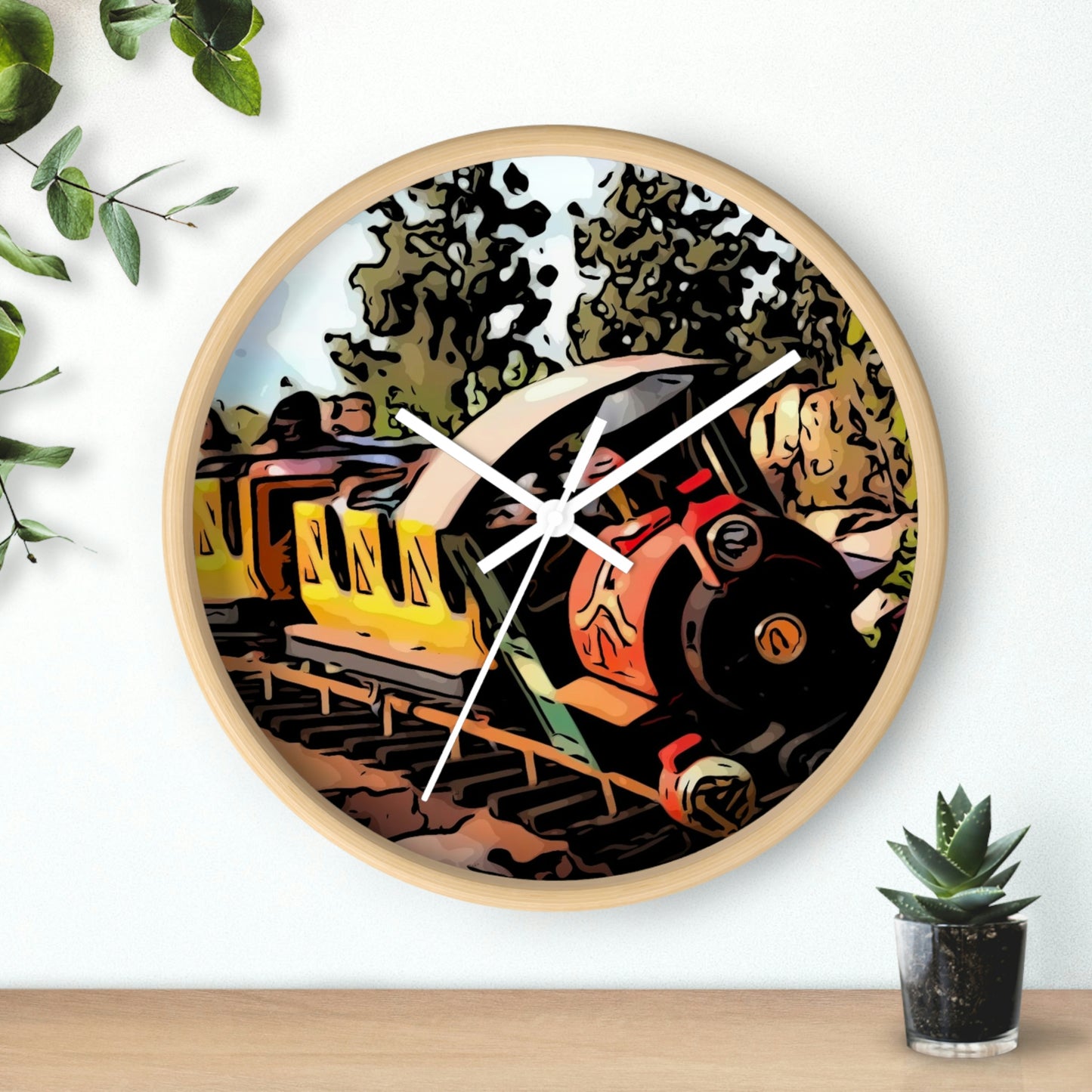 Wall clock Disneyland Big Thunder Mountain Railroad