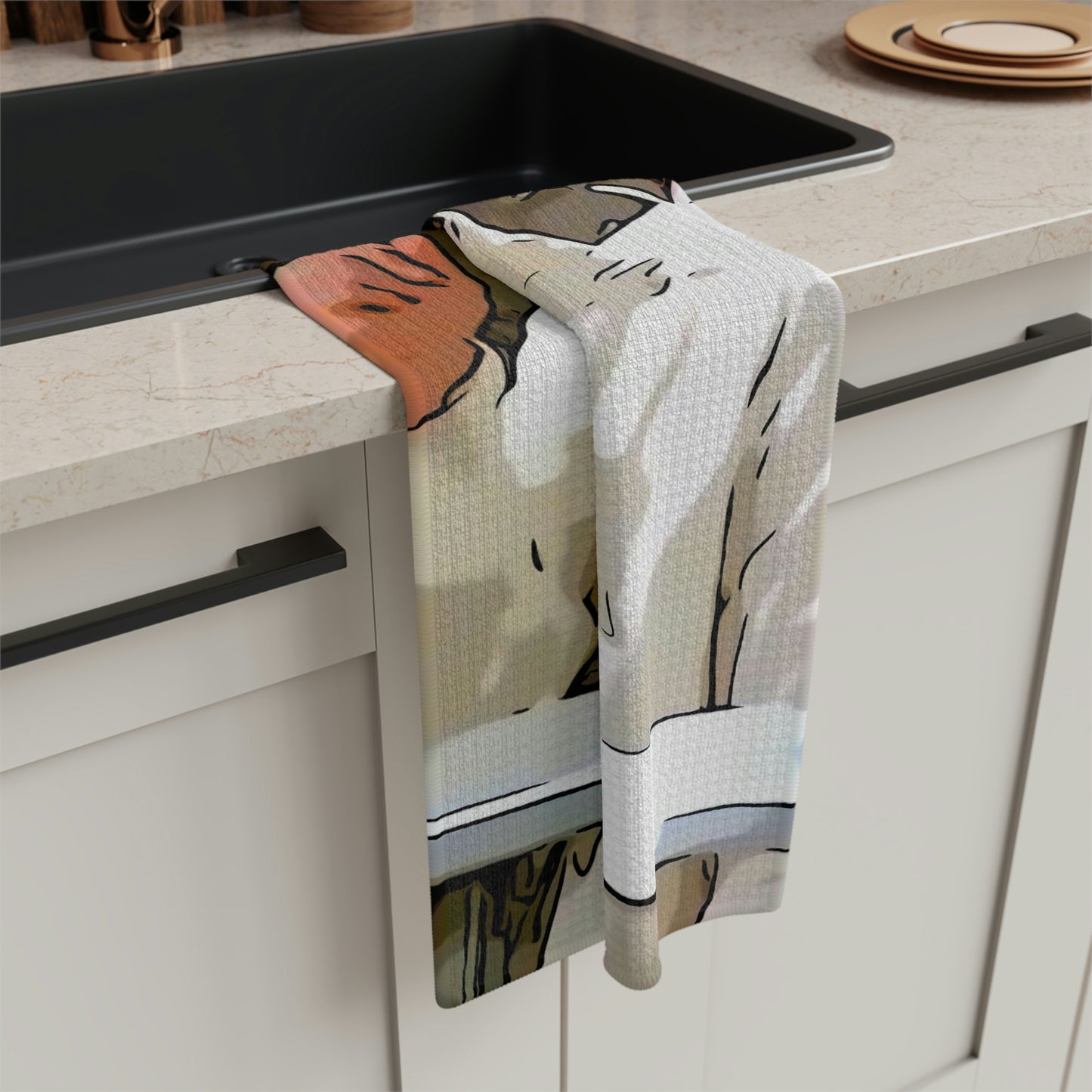 Soft Tea Towel Seinfeld ~ No soup for you!