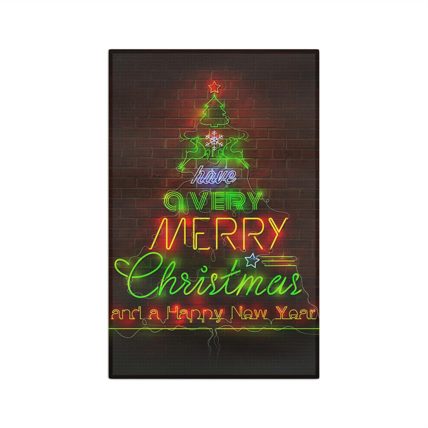 Soft Tea Towel ~ Have a Very Merry Christmas