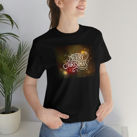 Unisex Jersey Short Sleeve Tee Merry Christmas
