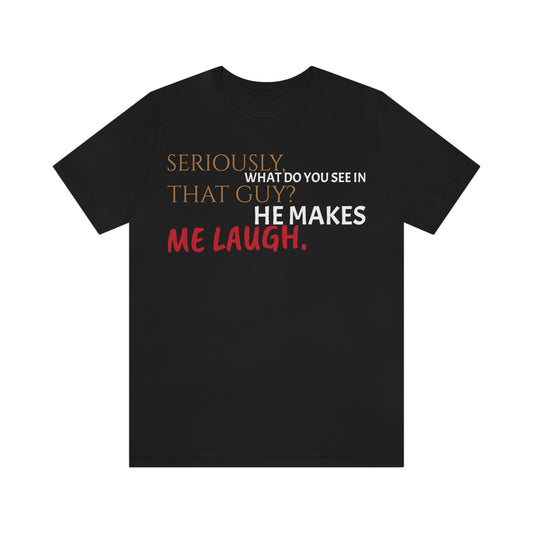 Unisex Jersey Short Sleeve Tee How Framed Roger Rabbit - He makes me laugh