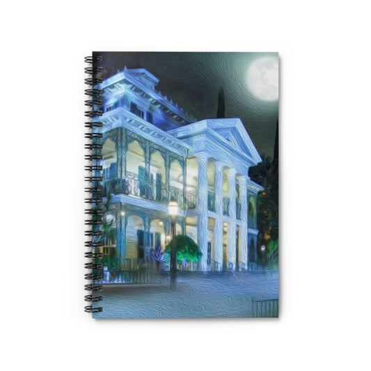 Spiral Notebook - Disneyland Haunted Mansion Ride