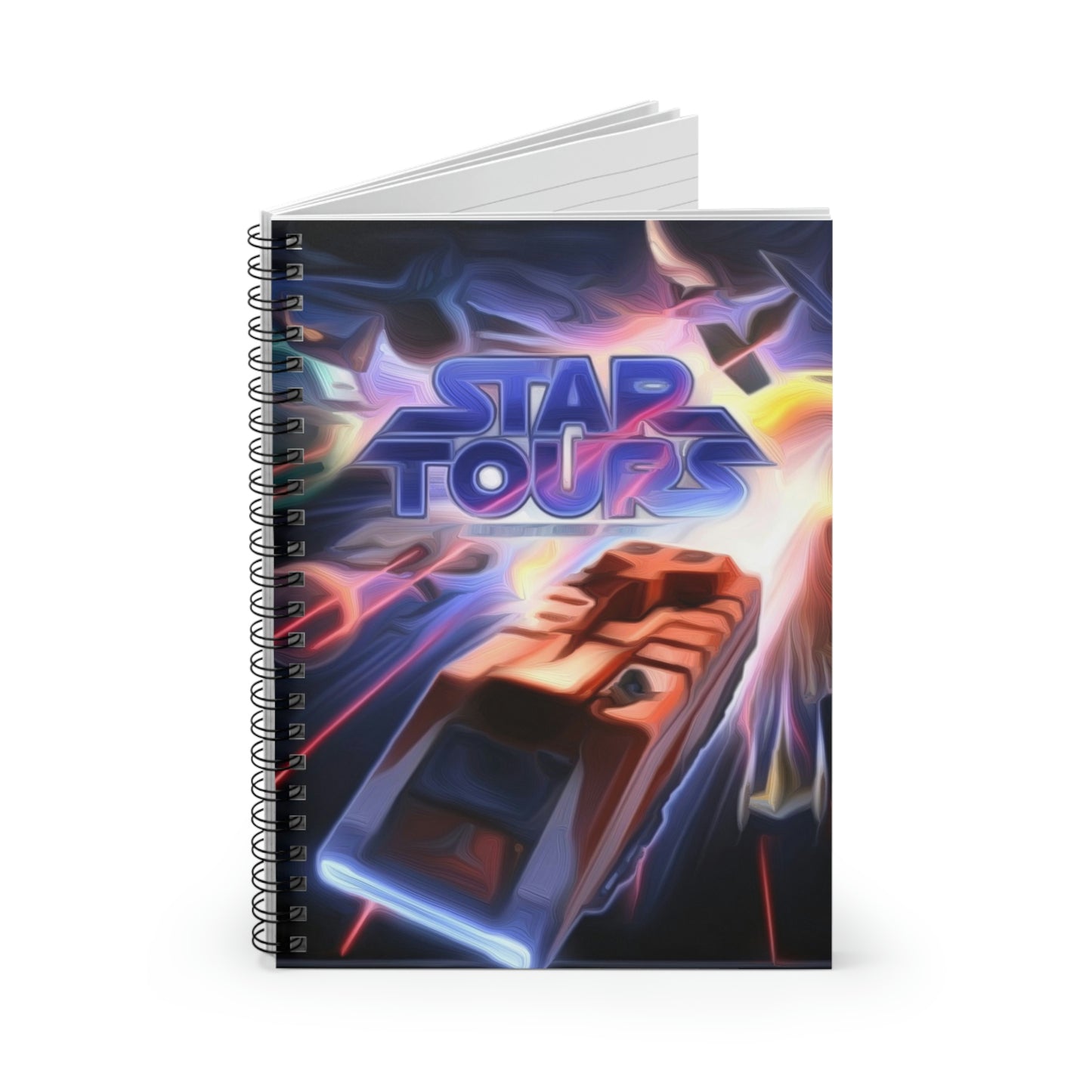 Spiral Notebook - Disneyland Star Tours Ride