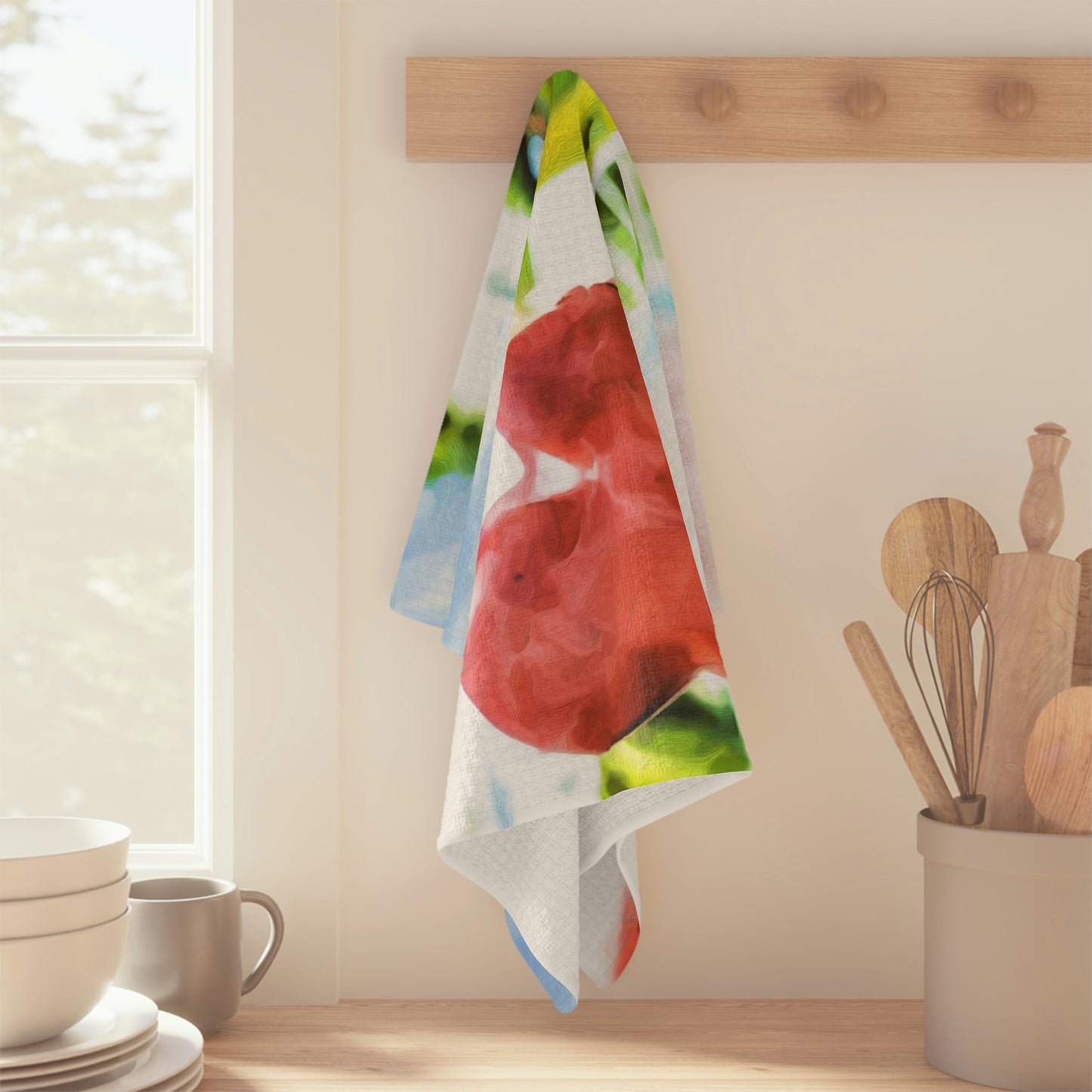 Soft Tea Towel Disneyland ~ Foodie ~ Mickey Ice Cream ~