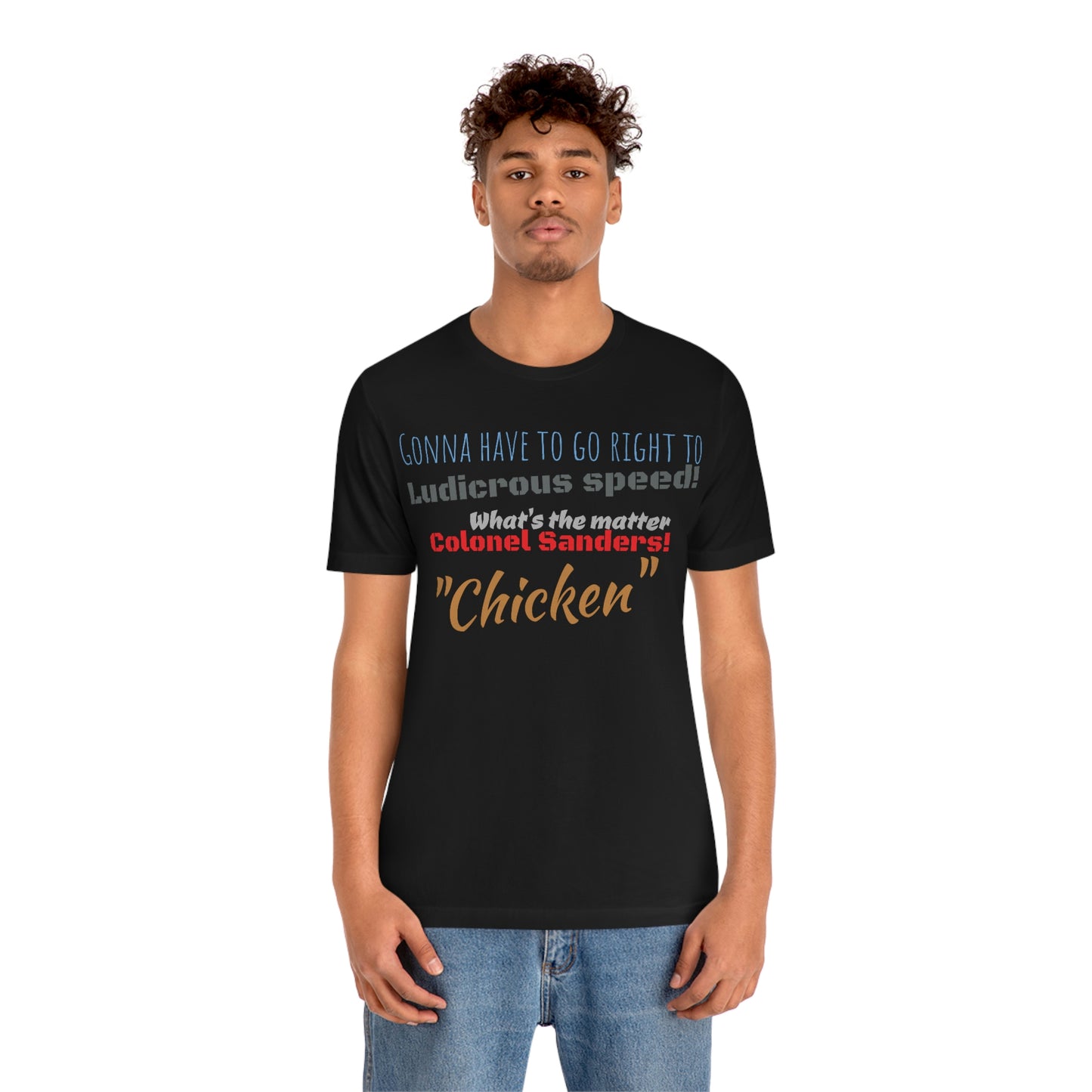 Unisex Jersey Short Sleeve Tee ludicrous speed