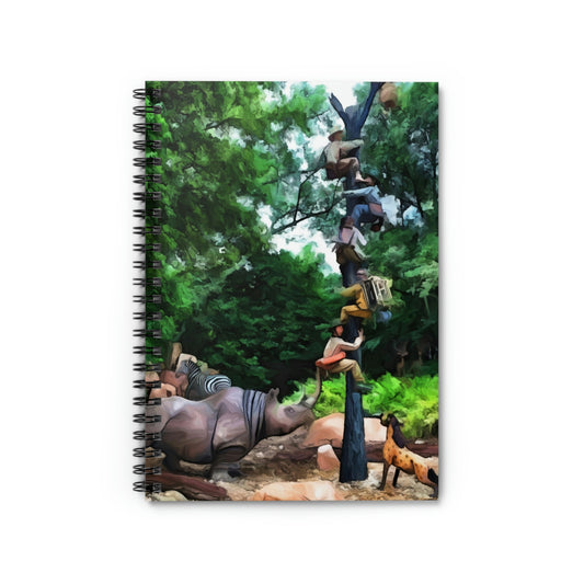 Spiral Notebook - Disneyland Jungle Cruise Boat Ride