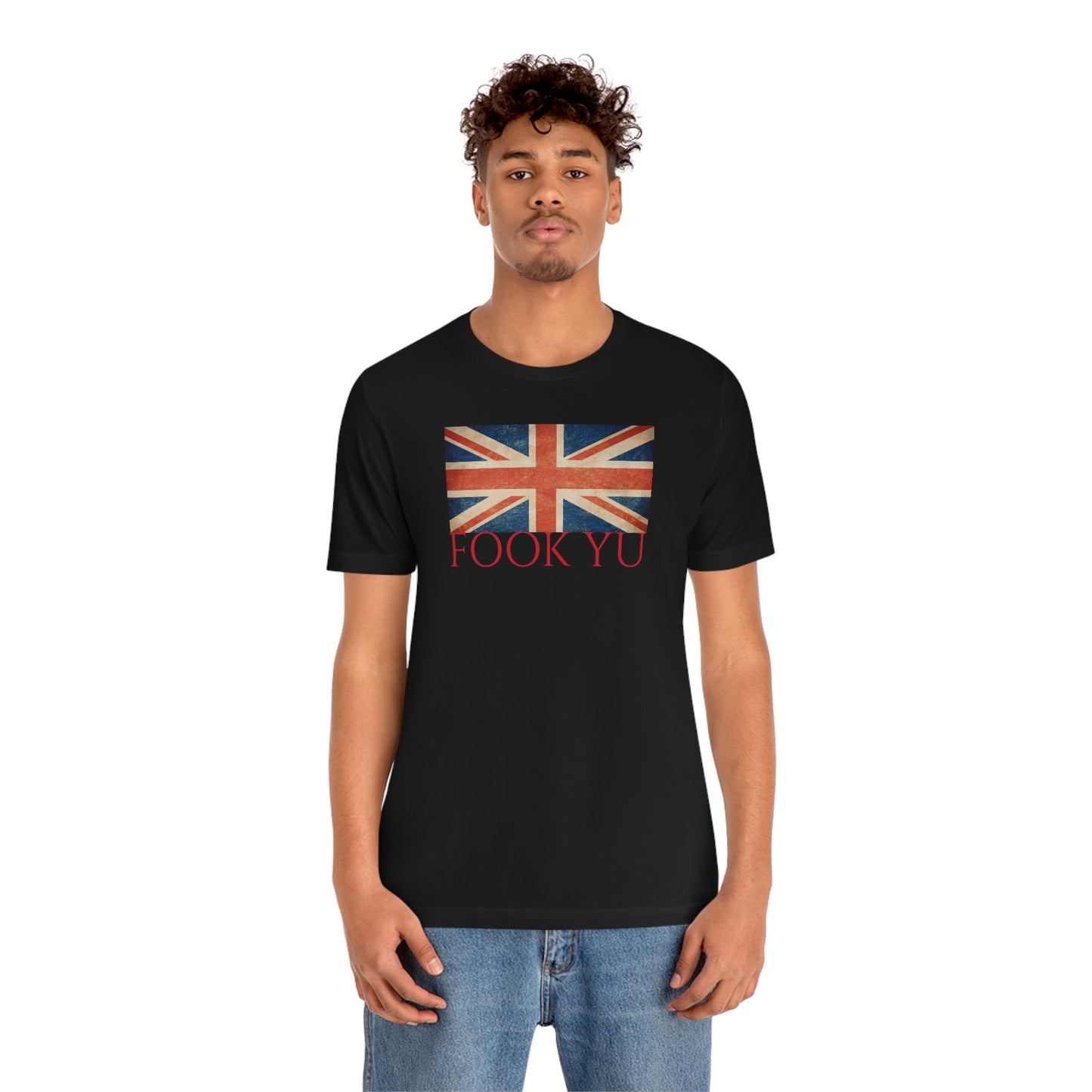 Unisex Jersey Short Sleeve Tee Austin powers "Fook Yu"
