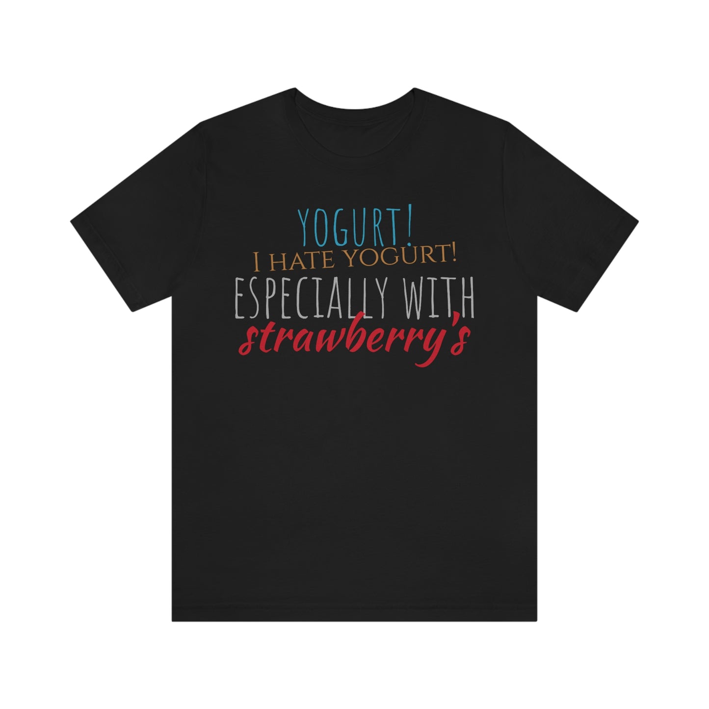 Unisex Jersey Short Sleeve Tee Yogurt