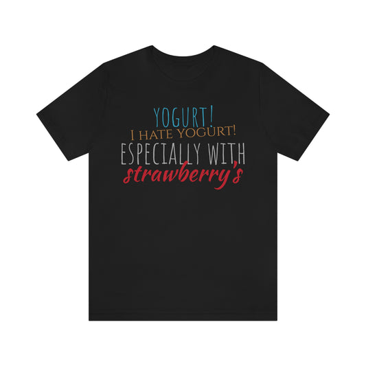 Unisex Jersey Short Sleeve Tee Yogurt