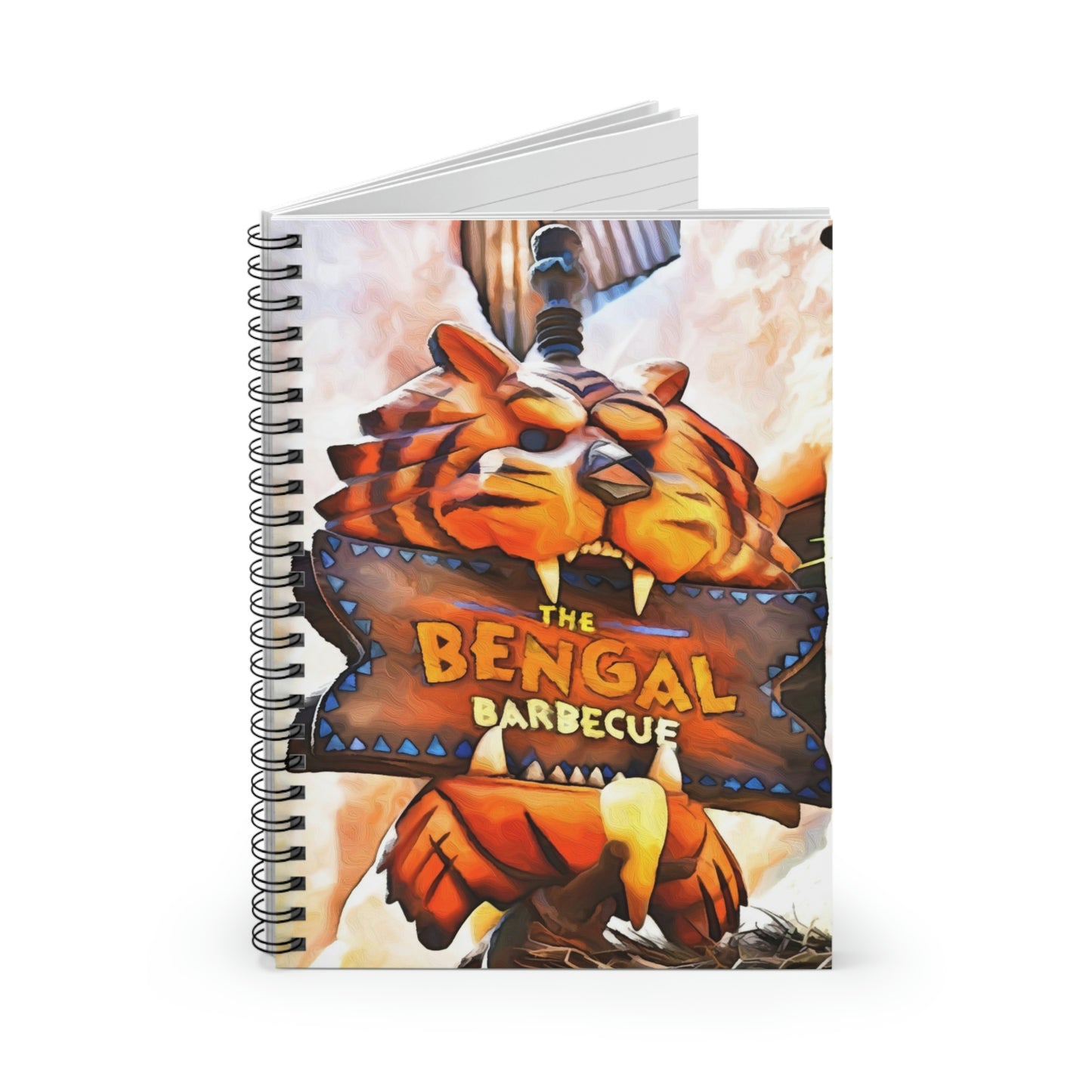 Spiral Notebook - Disneyland The Bangle BarBecue