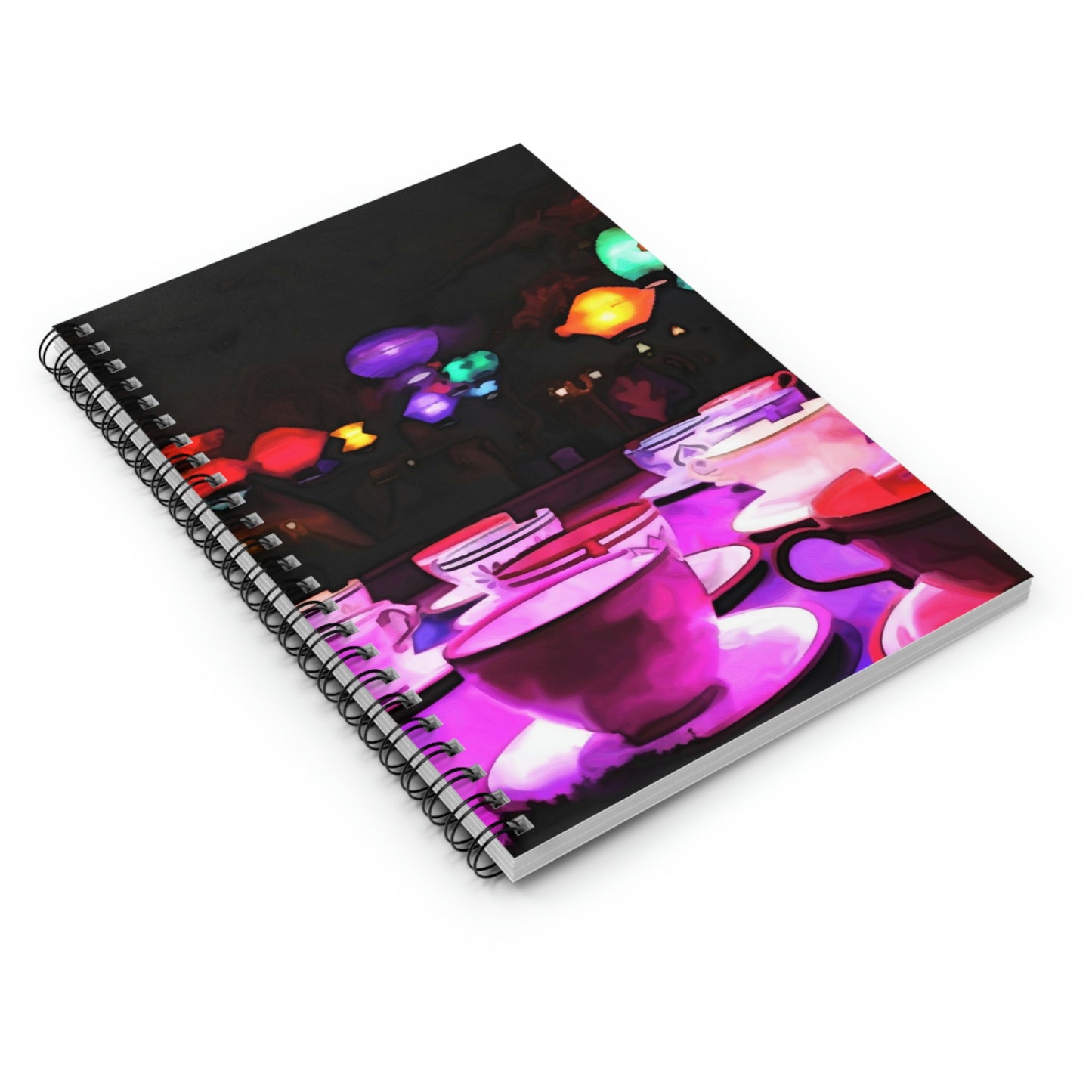 Spiral Notebook - Disneyland Mad Hatter's Tea Party
