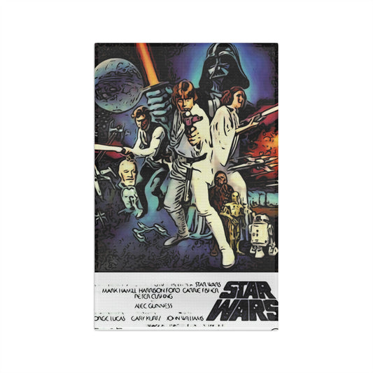 Soft Tea Towel Star Wars Movie Poster Vintage