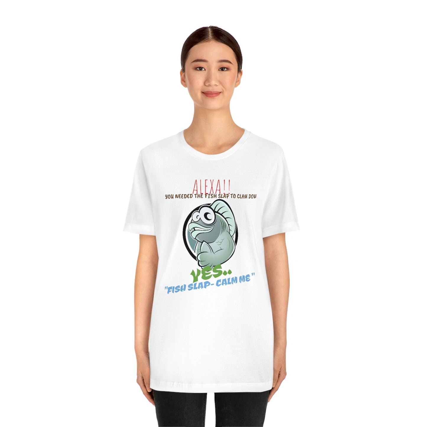 Unisex Jersey Short Sleeve Tee 50 first dates FISH SLAP