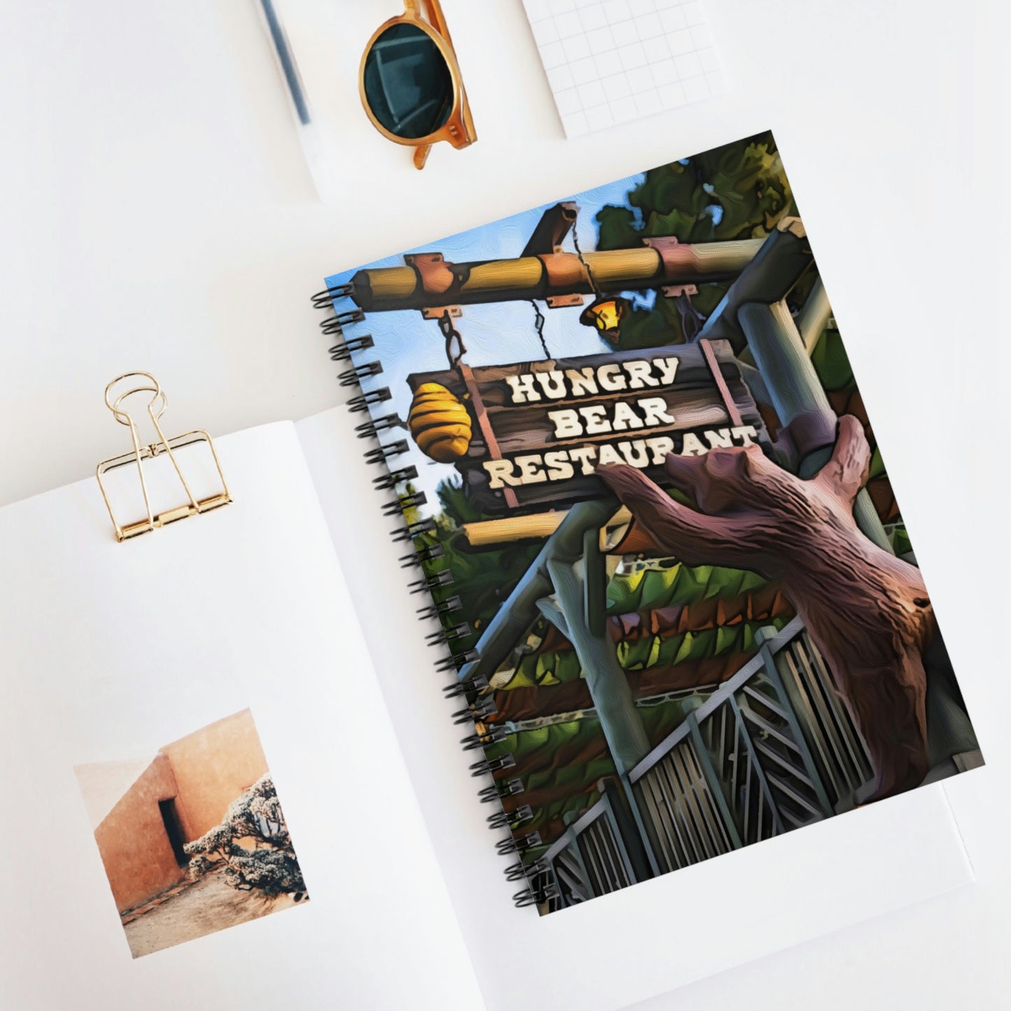 Spiral Notebook - Disneyland Hungry Bear Restaurant