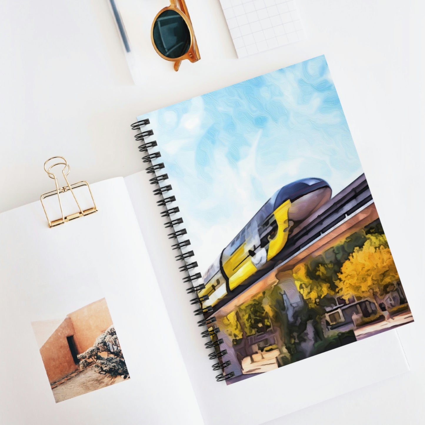 Spiral Notebook - Disneyland Monorail