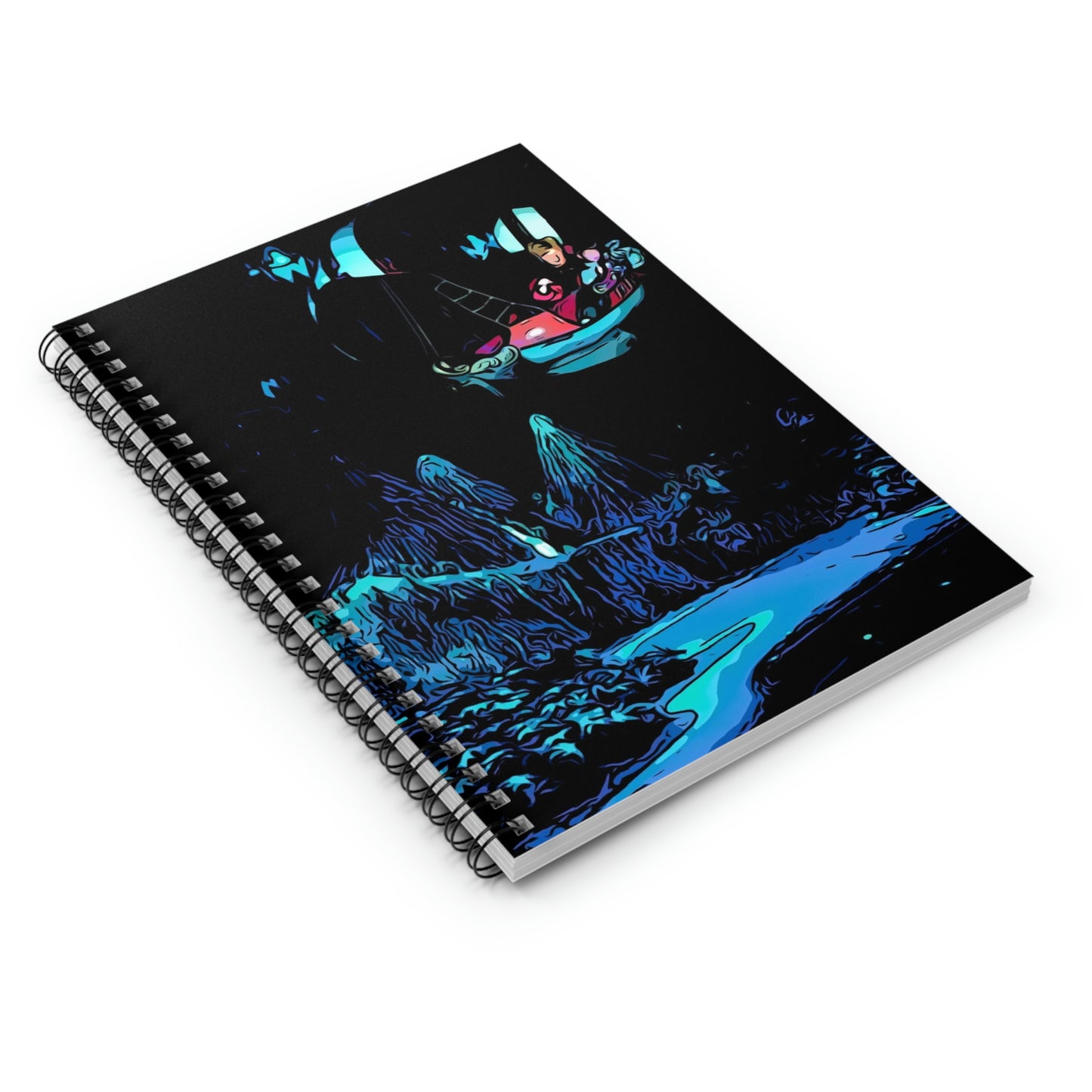 Spiral Notebook - Disneyland Peter Pan's Flight Dark Ride