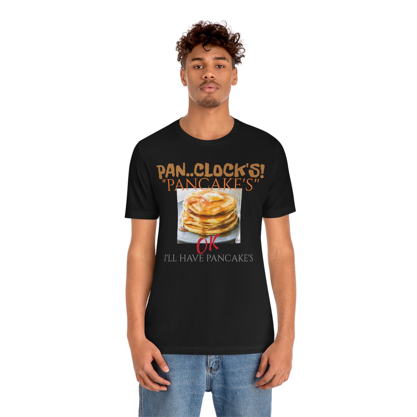 Unisex Jersey Short Sleeve Tee 50 FIRST DATES "pan.. Clocks!