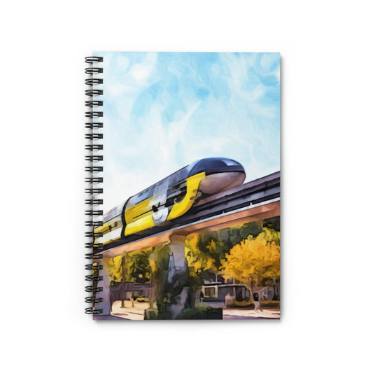 Spiral Notebook - Disneyland Monorail