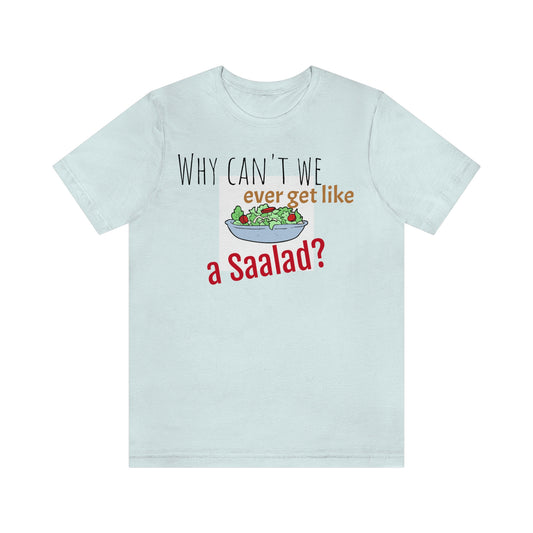 Unisex Jersey Short Sleeve Tee Nacho Liebre ~ Salad ~