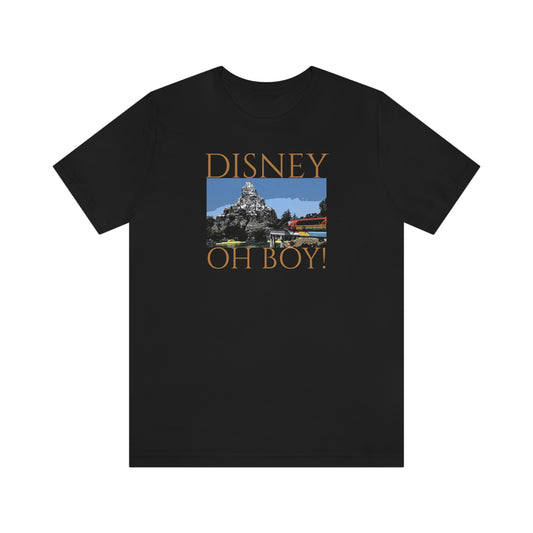 Unisex Jersey Short Sleeve Tee Disneyland Disney Oh boy!