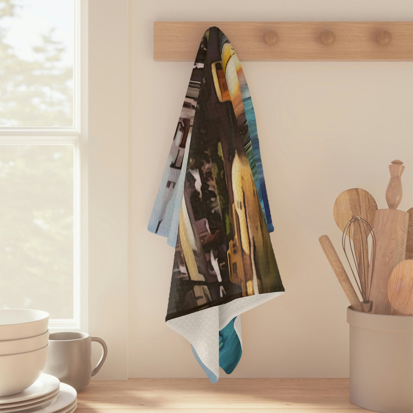 Soft Tea Towel Disneyland ~ Submarine Voyage ~ Retro Ride