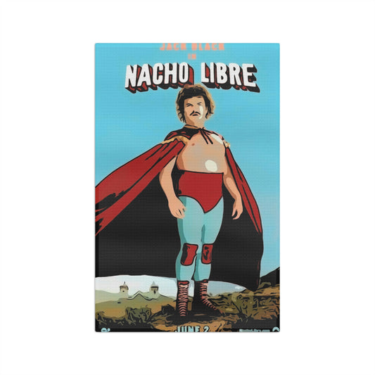 Soft Tea Towel Nacho Libre Movie ~ Poster