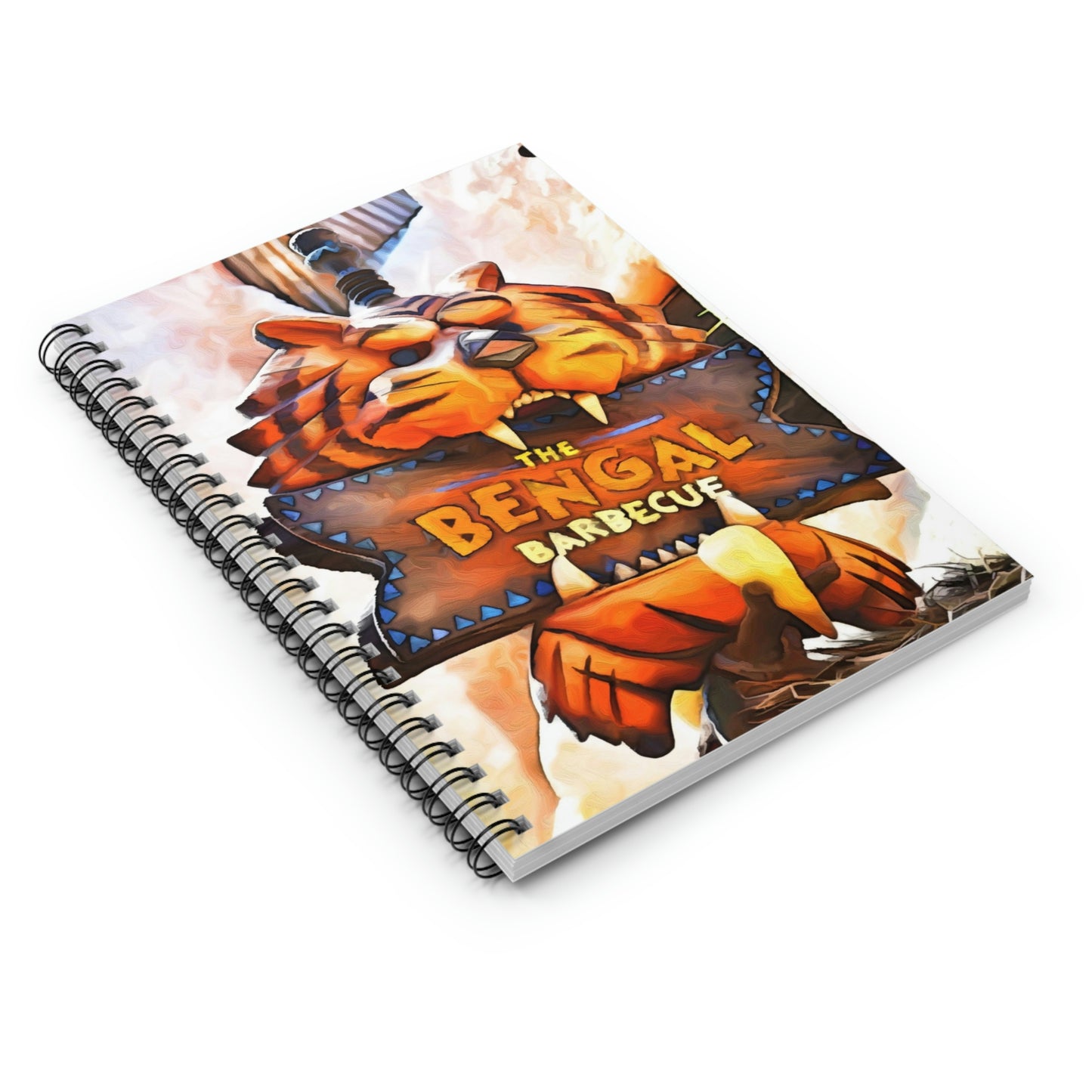 Spiral Notebook - Disneyland The Bangle BarBecue