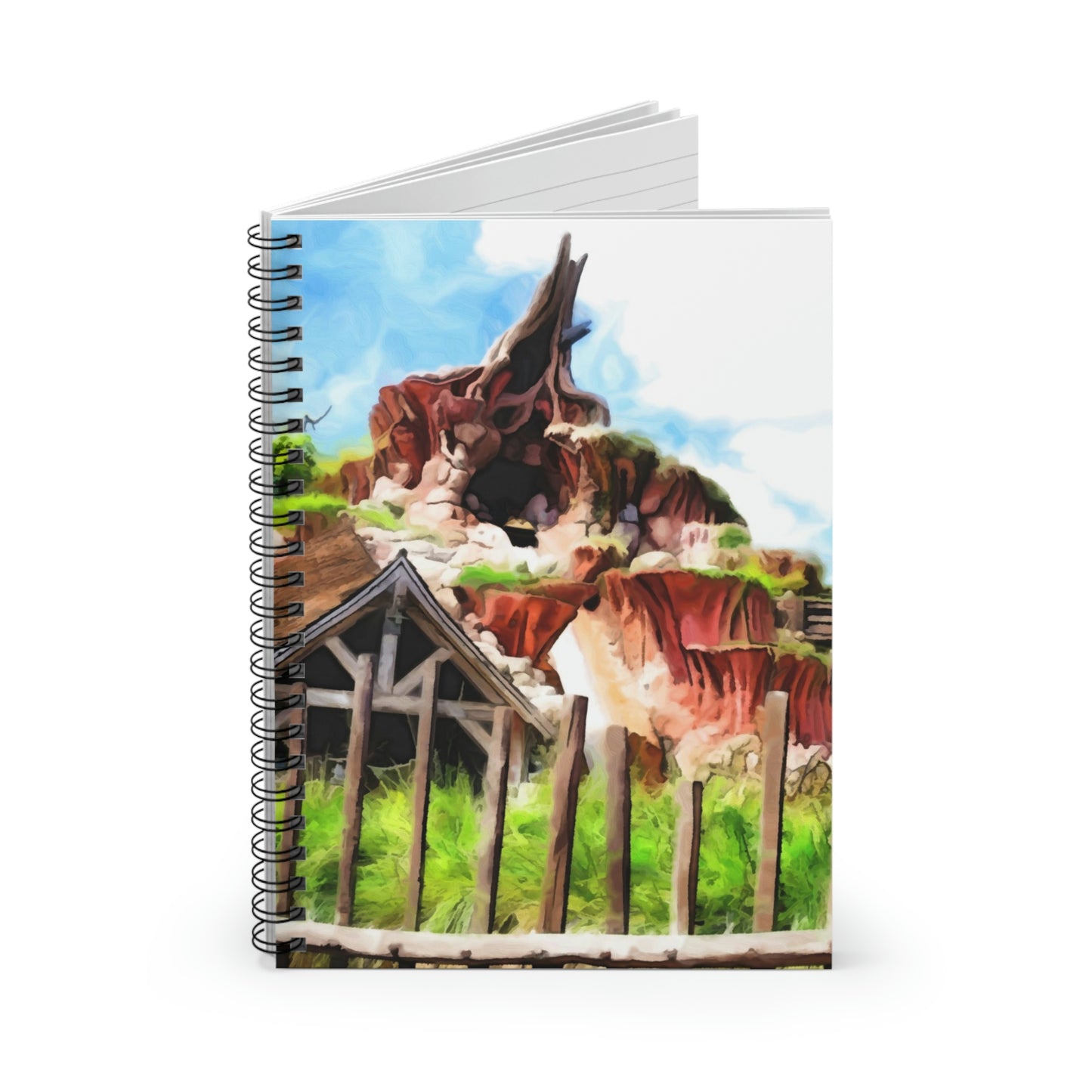 Spiral Notebook - Disneyland Splash Mountain