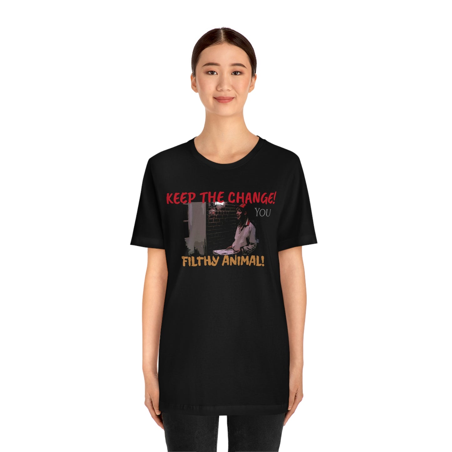 Unisex Jersey Short Sleeve Tee Home Alone - Keep the change!