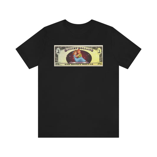 Unisex Jersey Short Sleeve Tee DISNEYLAND DOLLARS PETER Pan