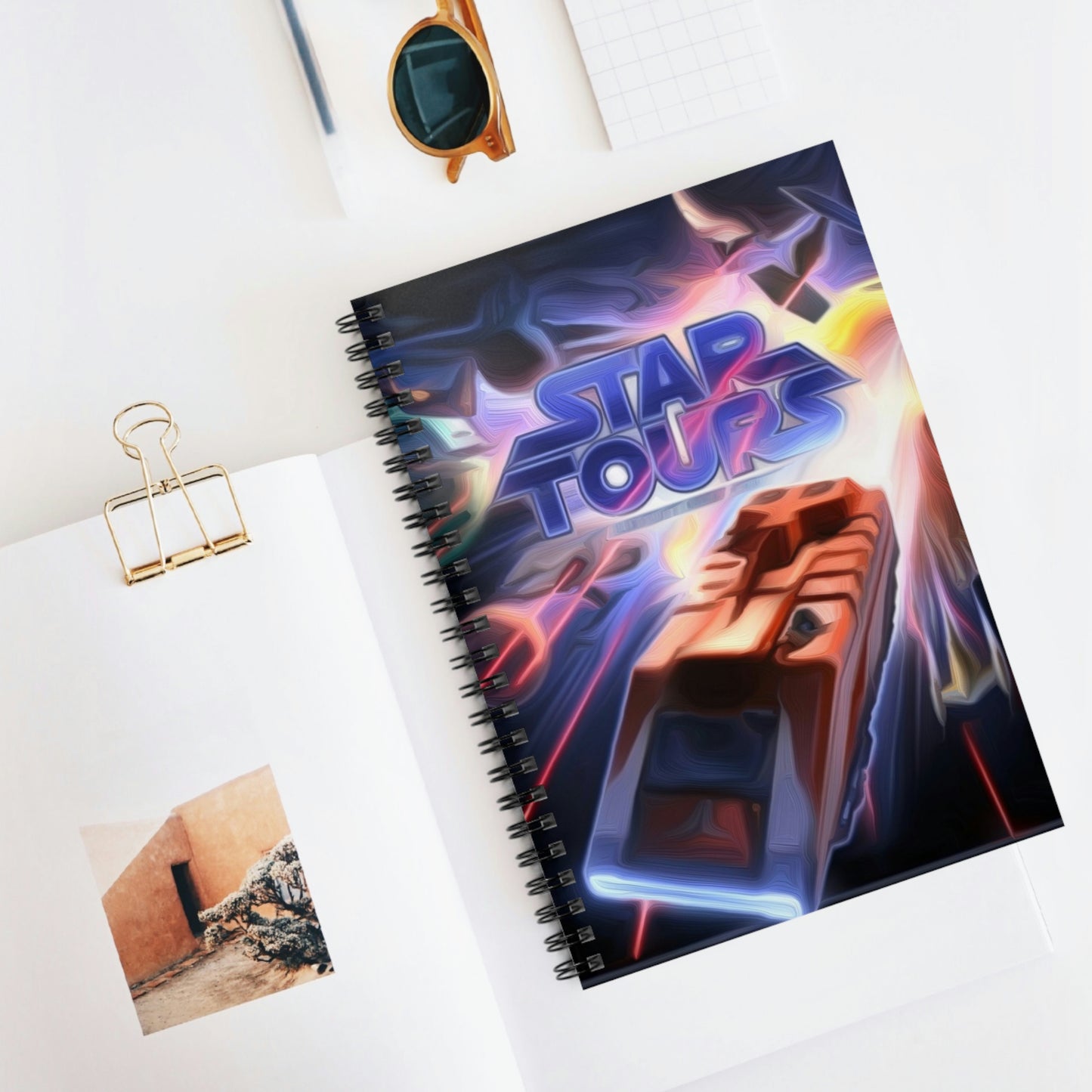 Spiral Notebook - Disneyland Star Tours Ride