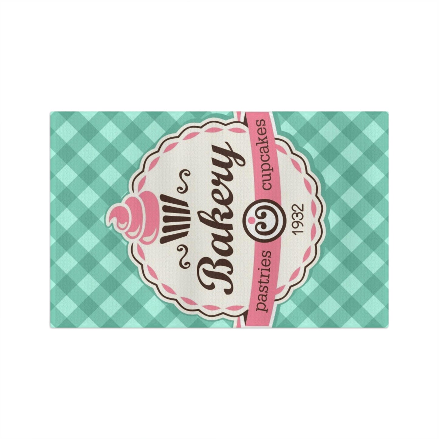 Soft Tea Towel cupcake Bakery