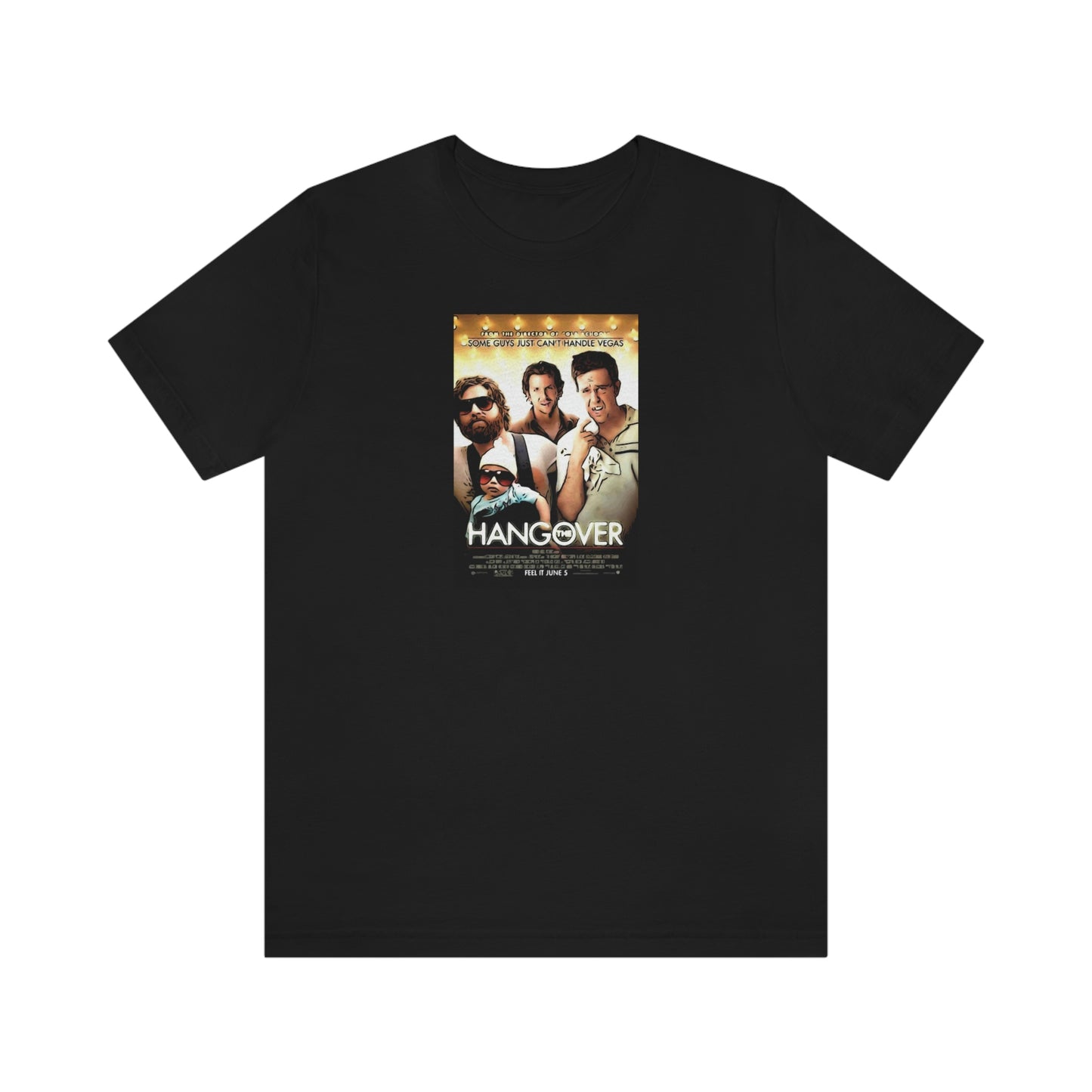 Unisex Jersey Short Sleeve Tee ~ The Hangover Movie ~ Poster