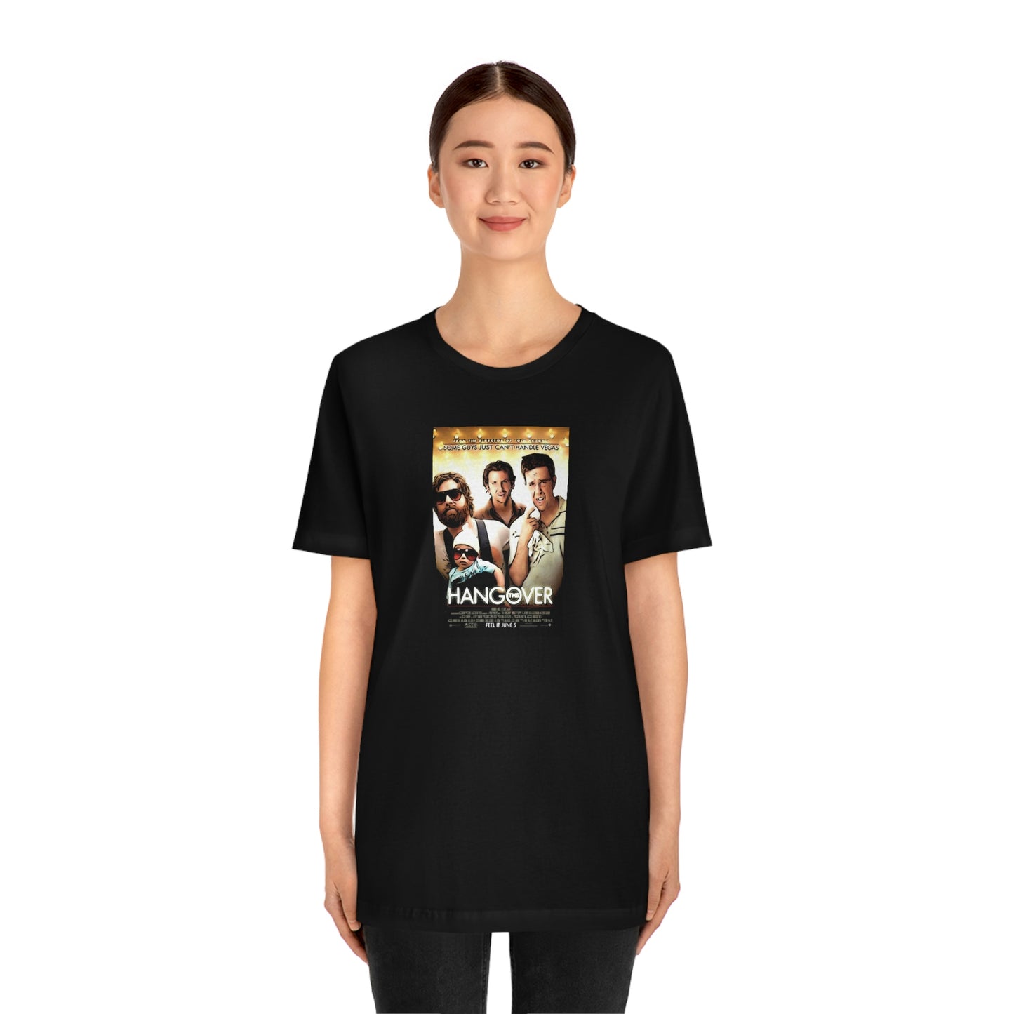 Unisex Jersey Short Sleeve Tee ~ The Hangover Movie ~ Poster