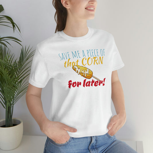 Unisex Jersey Short Sleeve Tee Corn for later