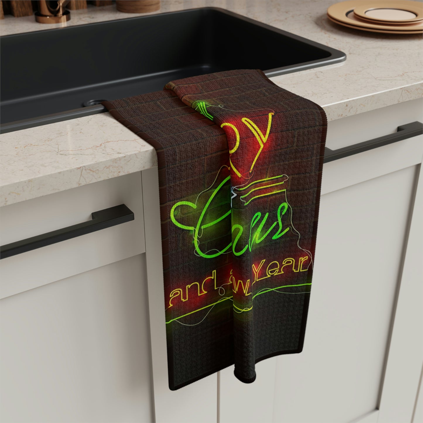 Soft Tea Towel ~ Have a Very Merry Christmas